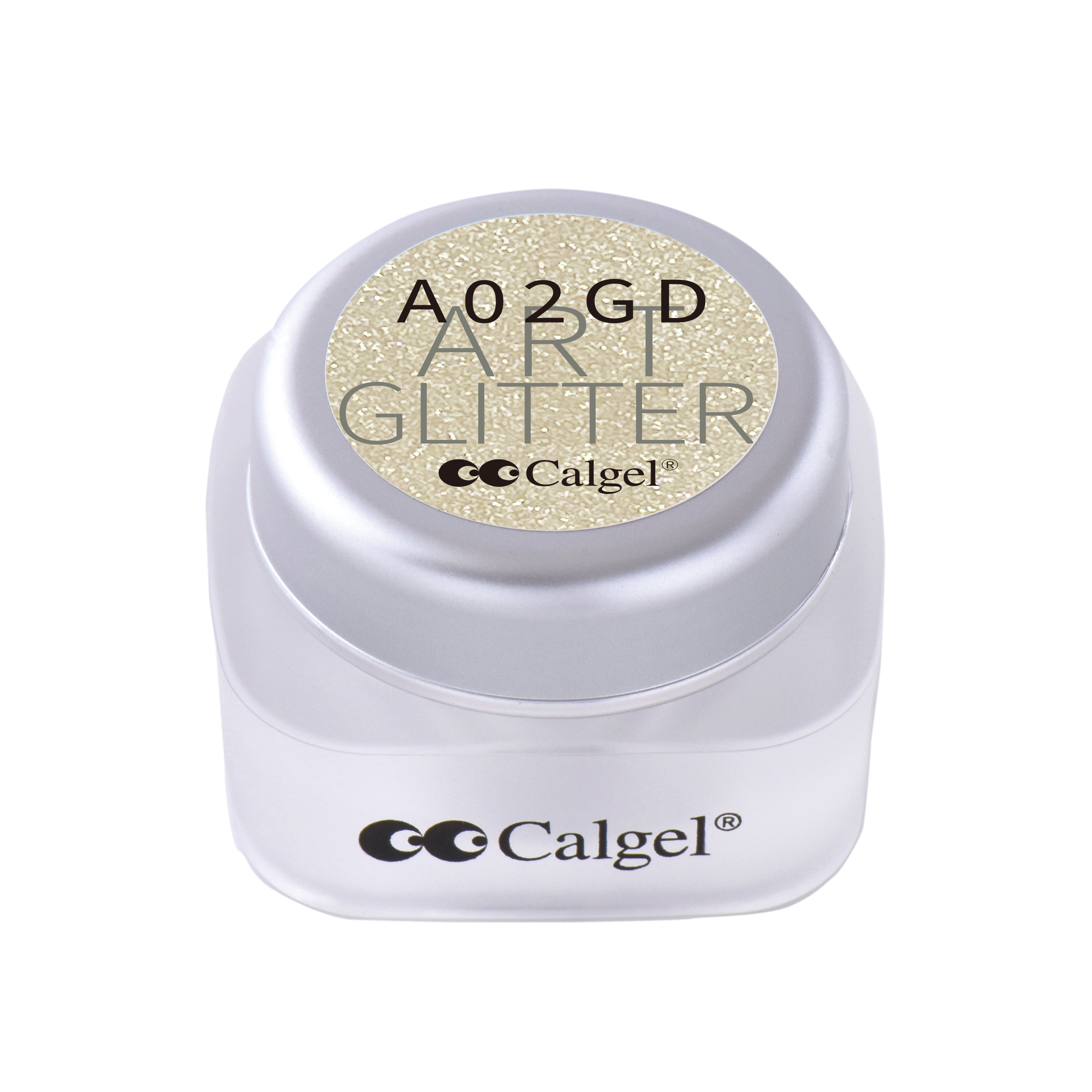CGA02GD カラーカルジェル プラス アート グリッター プラチナゴールド
