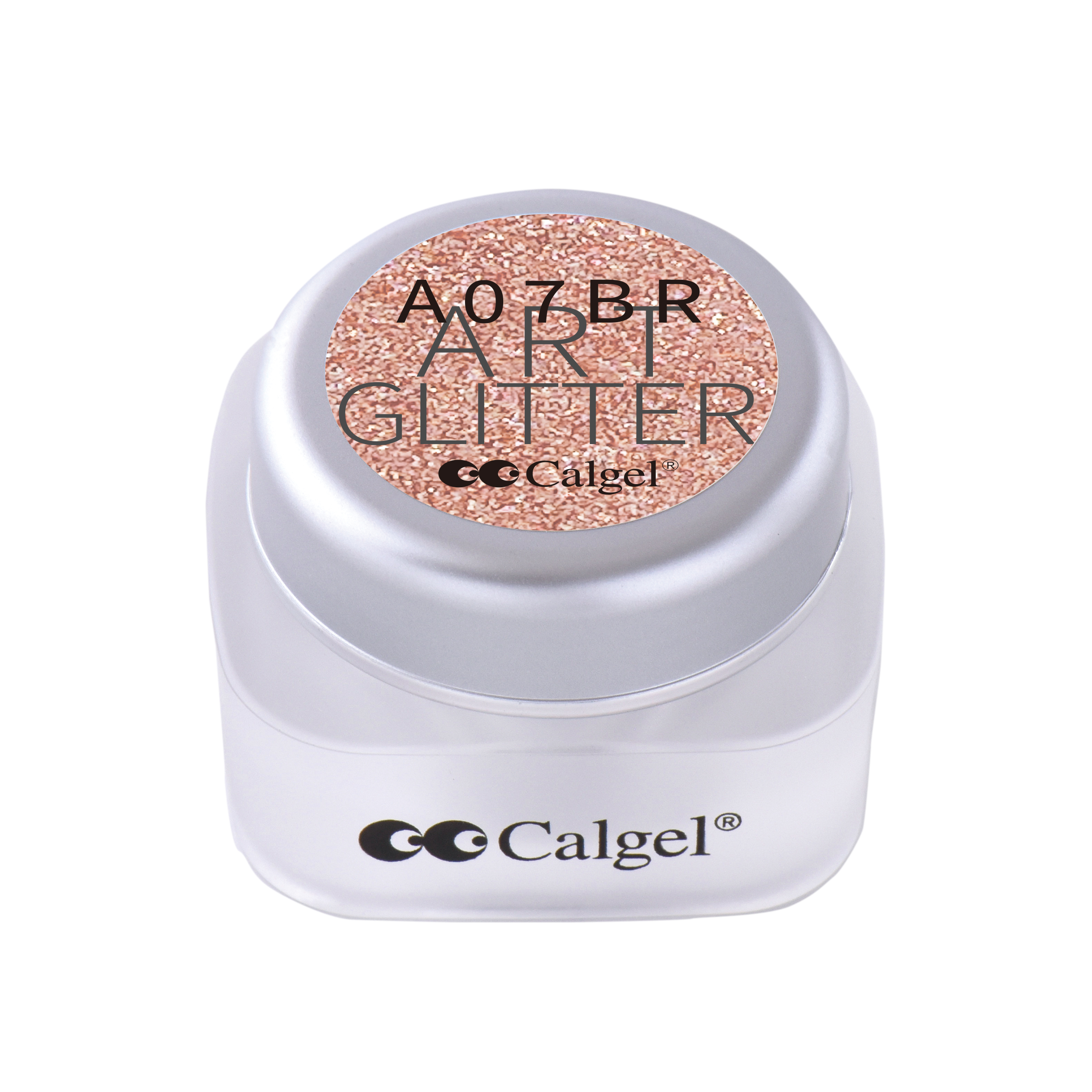 CGA07BR カラーカルジェル プラス アート グリッター ブロンズレッド